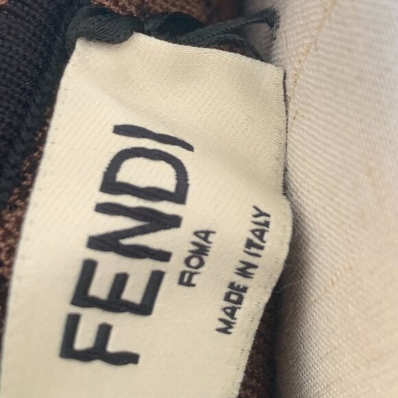 Fendi Black and Brown Forever Dress - Picture 3 of 8